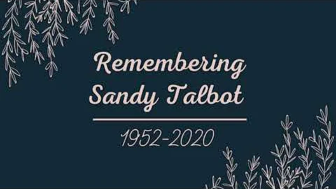 Sandy Talbot Funeral