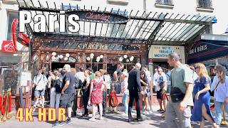 Paris, France, 🇫🇷 🔥 Hot weather walking in Paris 29°C - August 24, 2024 | Paris 4K HDR