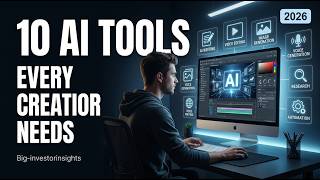10 AI Tools Every Creator Needs in 2026 🚀