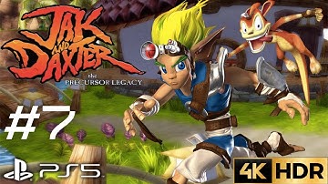 Jak and Daxter: The Precursor Legacy Story 100% Walkthrough Gameplay #7 | PS5, PS4 | 4K HDR