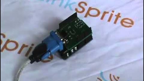 linksprite RS232 Shield For Arduino