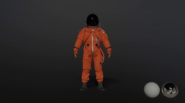Turntable ACES Space Suit