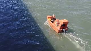 Fast Rescue Boat on the Water
