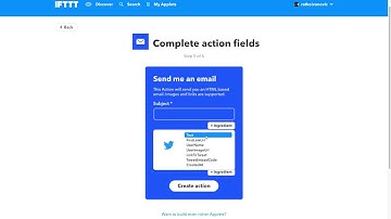 Email notification when a new Tweet with a key phrase is published