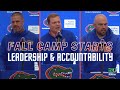 Florida Gators Fall Camp Preview with Coach Napier, Armstrong, and Sale
