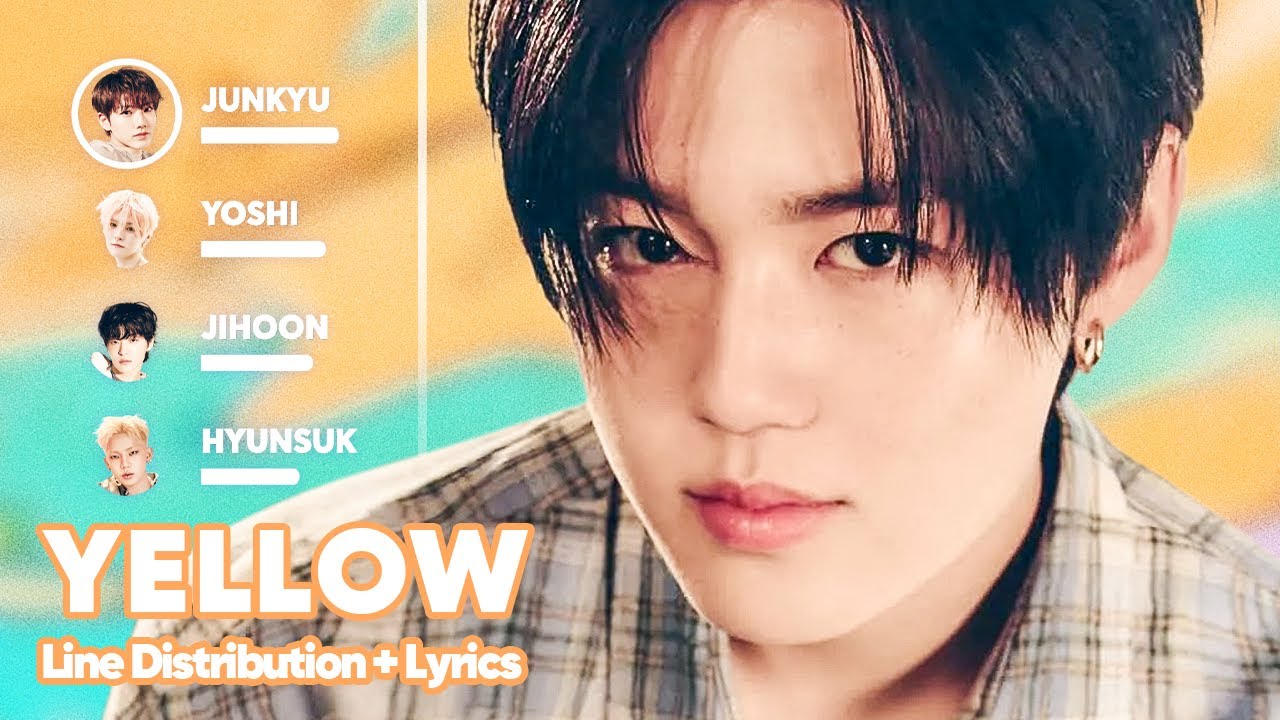 TREASURE - YELLOW (Line Distribution + Lyrics Karaoke) PATREON