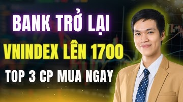 Top 3 Cổ Phiếu Ngân Hàng Trở Lại Dẫn Dắt: VNIndex Có Thể Vượt 1700