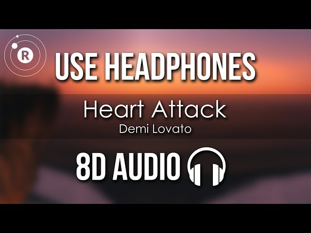 Demi Lovato - Heart Attack (8D AUDIO) class=