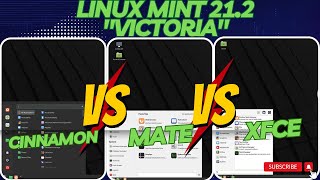 Linux Mint 21.2 'Victoria' | Cinnamon vs MATE vs XFCE | RAM Consumption