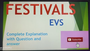 Our Festivals | EVS class 1 & 2 | CBSE/NCERT