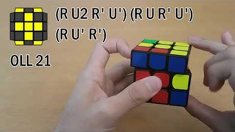 Huớng dẫn công thức và finger trick oll rubik 3x3
