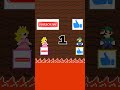 Save Luigi or Peach?! 😱🔥 #shortvideo #mario #games #minecraft #memes #funny #animation #supermario