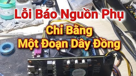 Lỗi VGA báo nguồn phụ | Cách sửa chỉ bằng một đoan dây đồng. #recom #suapc #suamaytinh #suavga