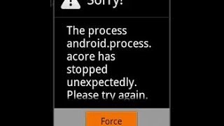 HOW to Prevent and FIX - Process.android.acore has stopped error and ...