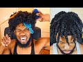 How To EASILY Detangle Dry Matted Natural Hair! (Grow Longer Hair Faster)