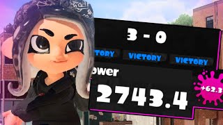 RANGE BLASTER is EASY in X Rank (Top 500) - Splatoon 3