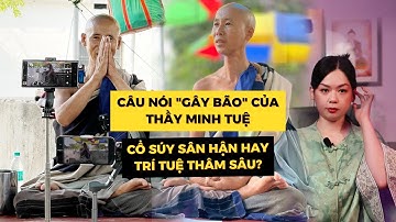BÍ MẬT Đằng Sau Câu Nói Gây Tranh Cãi Nhất Của Thầy Minh Tuệ | Jennie Uyen Chu