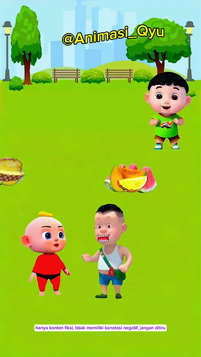 Mengupas Buah Buahan #animasi #kartun #videoanak #animation #cartoon