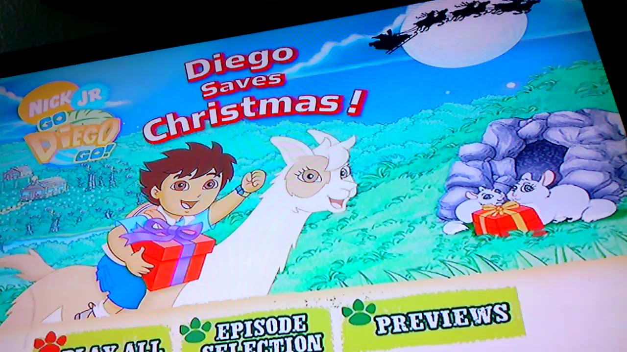 Go Diego Go Diego Saves Christmas Vhs