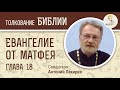 Евангелие от Матфея. Глава 18. Священник Антоний Лакирев. Новый Завет