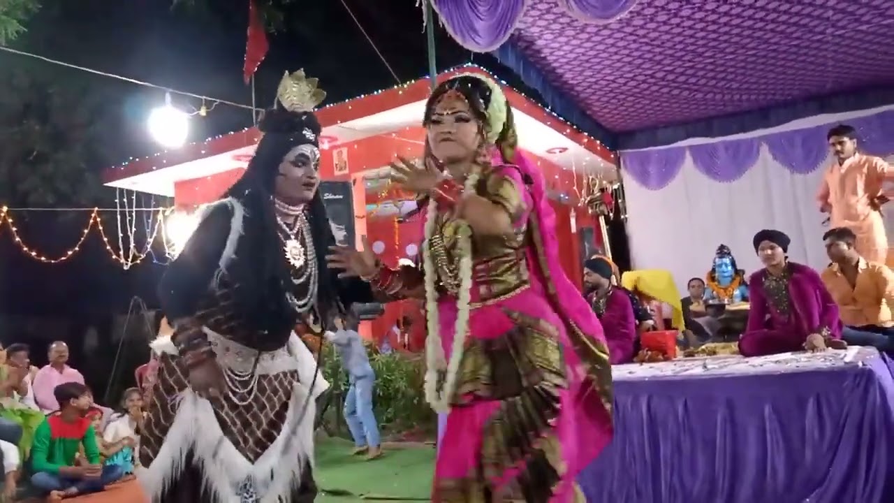 Aana kailash ki choti       shiv Parvati jhnaki dance shravancreation0296