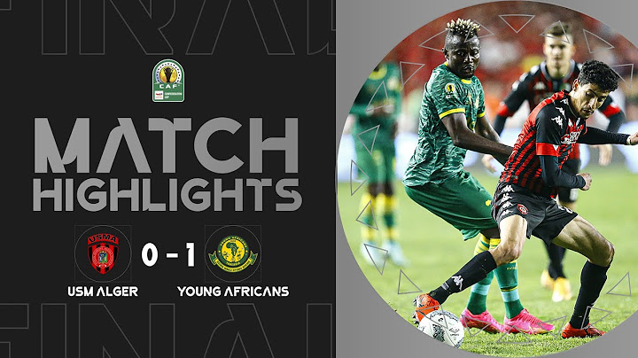 HIGHLIGHTS | USM Alger 🆚 Young Africans | Finals 2nd Leg | 22/23 #TotalEnergiesCAFCC