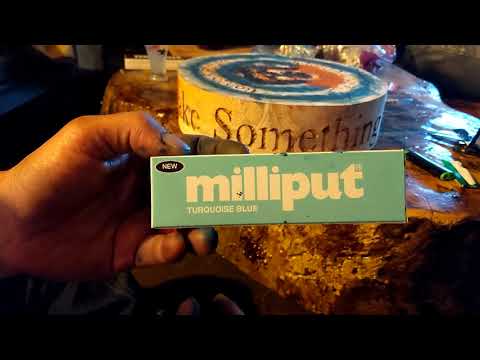 Milliput Turquoise Blue