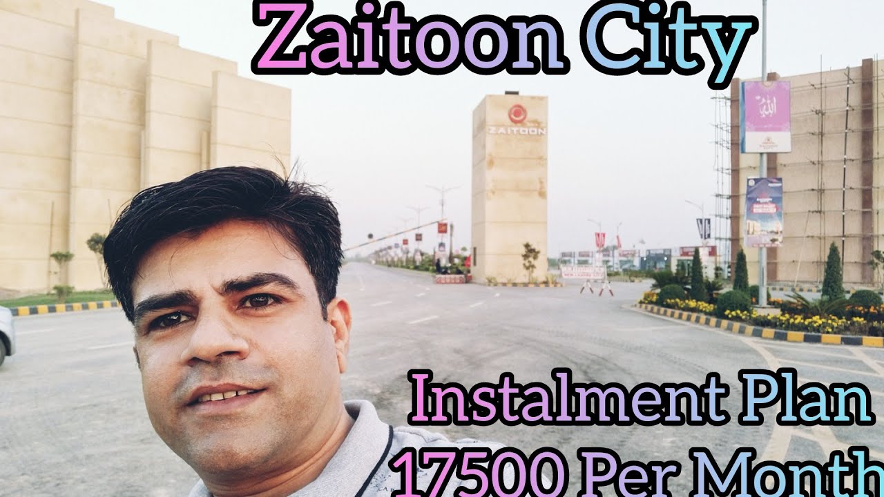 Zaitoon City Lahore Site Visit Complete Details ! 17500 Per Month 3 Marla.Ideal Investment 