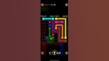 FLOW FREE MANIAS 8x8 LEVEL 1 COMPLETE SOLUTION #android #games #level #flowfree #solution