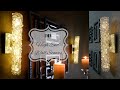 DIY Glam Wall Lighting idea 2021 | How to make Elegant Home Decor lighting using Dollar Tree Items