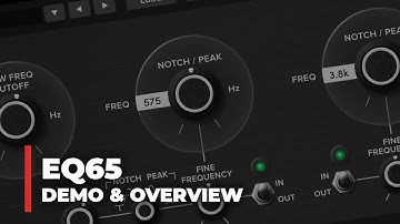 EQ65 Overview & Demo (Filter Set Equalizer VST Plugin)