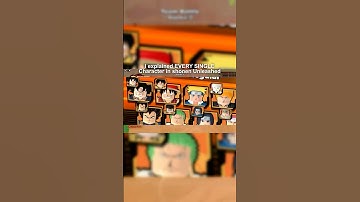 I explained EVERY SINGLE Character in Shonen Unleashed