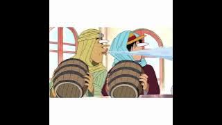 Moment kocak Luffy dan Usopp di alabasta||One Piece