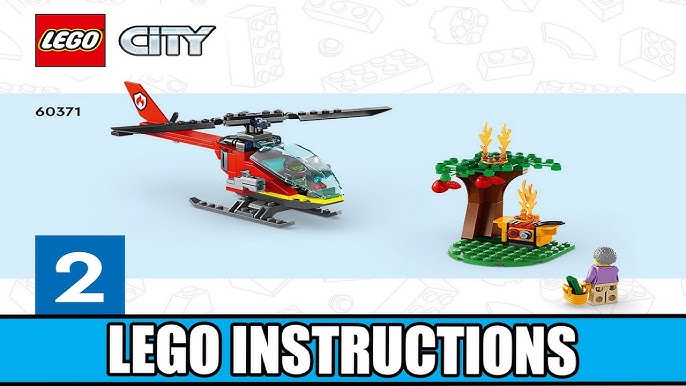 LEGO City Police Emergency Vehicles HQ Building Set 60371 