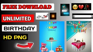 How to download birthday background for Editing l Birthday background download kaise kare l #editing