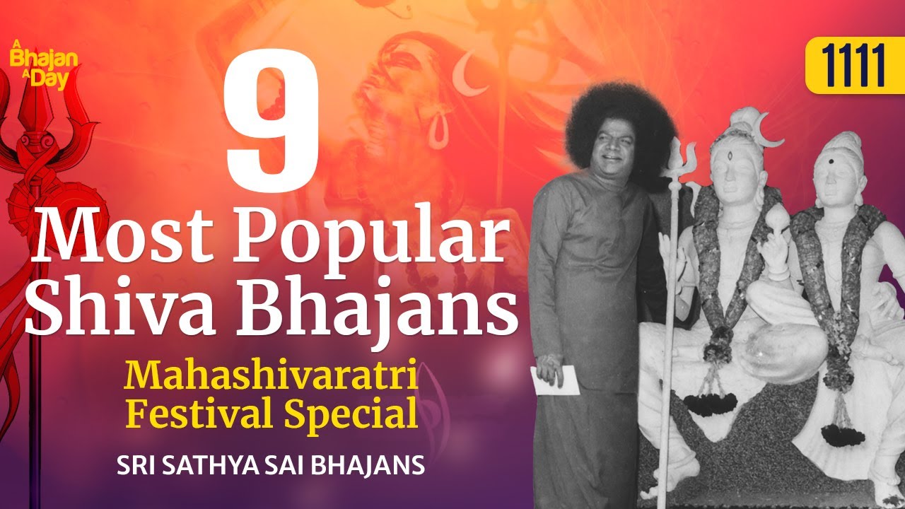 1111   9 Most Popular Shiva Bhajans  Must Listen  Mahashivaratri Festival Special  shivratri