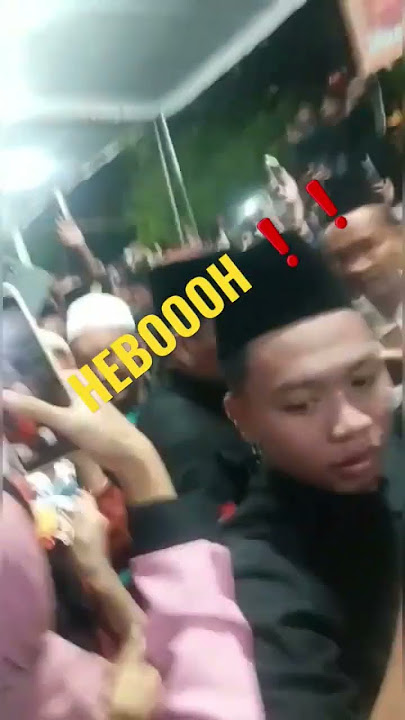 DETIK-DETIK KEDATANGAN GUS AZMI DAN CAK FANDY DI MILAD JIHAN AUDY KE-19