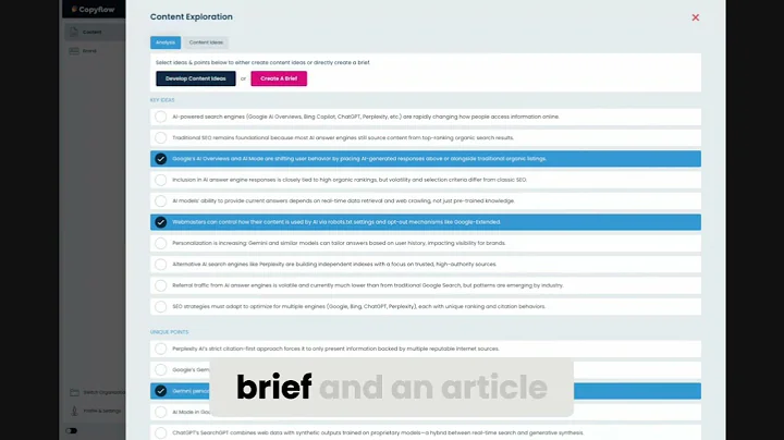 Unleash Content Ideas: CopyFlow’s AI Magic to Boost Your SEO #shorts