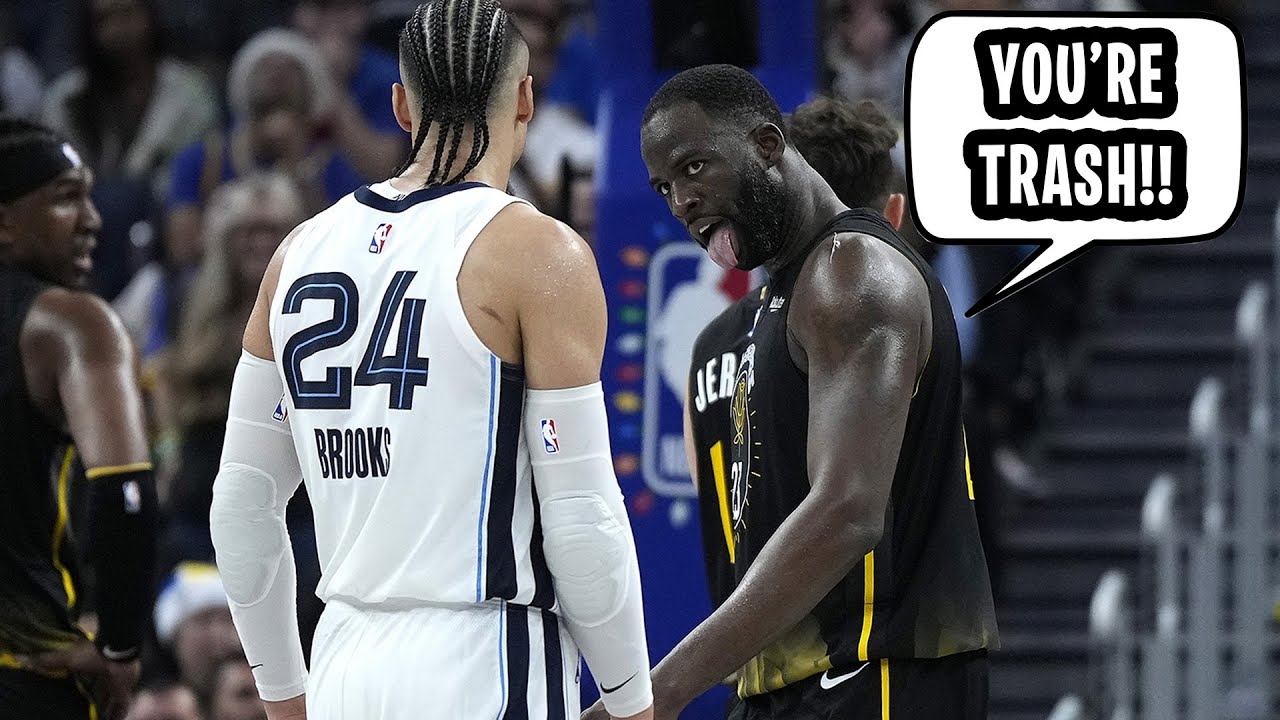 THE DRAYMOND AND DILLON BROOKS BEEF IS HEATING UP... nba warriors 