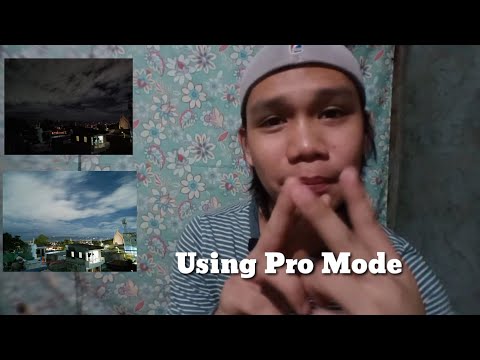 USING ANDROID PHONE CAMERA PRO MODE AT NIGHT (Tagalog)