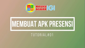 Tutorial#01 Membuat Aplikasi Presensi Dengan MIT App Inventor || Membuat Form Presensi tiap kelas