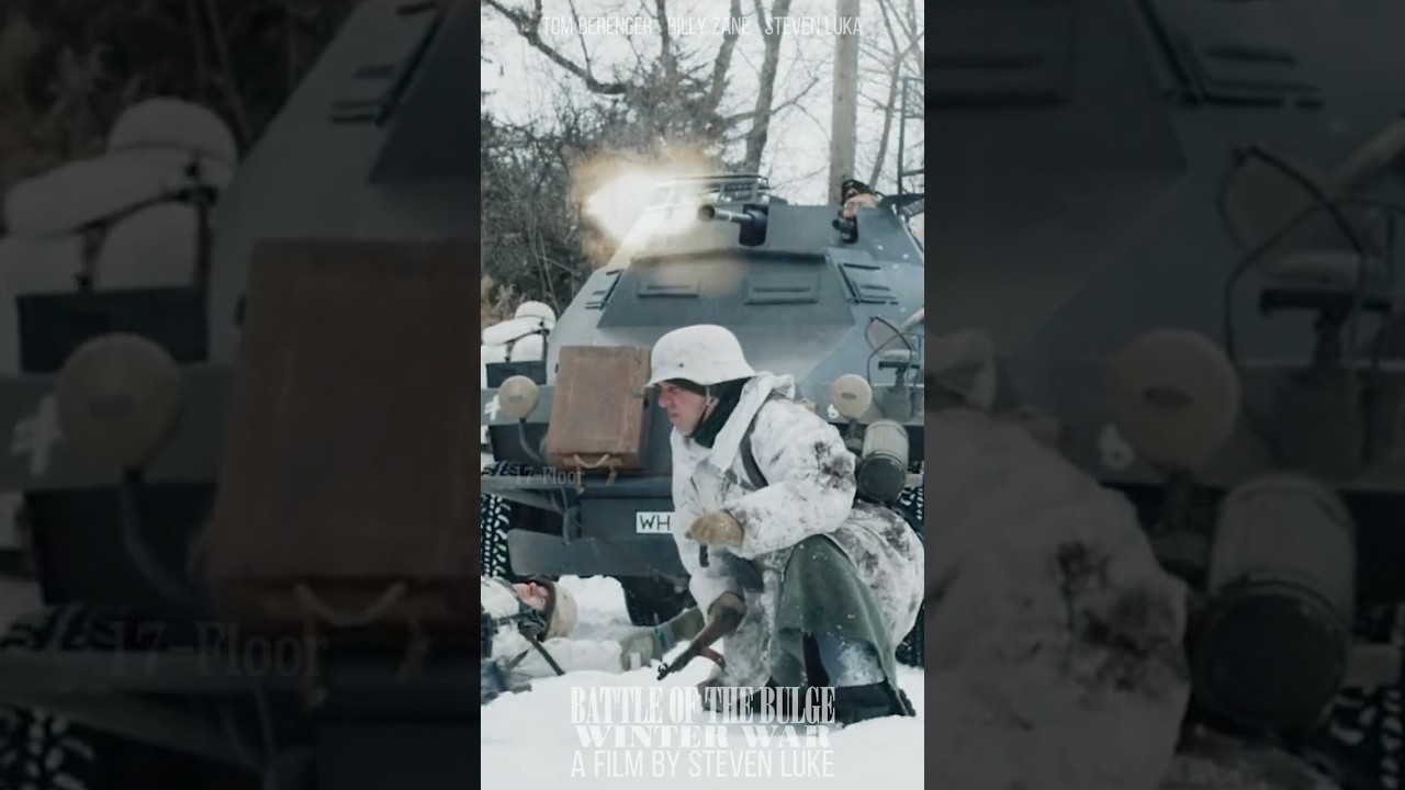 An abandoned tank?Ein verlassener Panzer? 