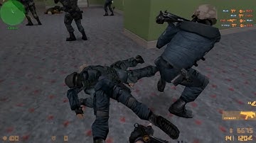 Counter-Strike: Condition Zero gameplay with Hard bots on Stadium - Counter-Terrorist (Old - 2014)