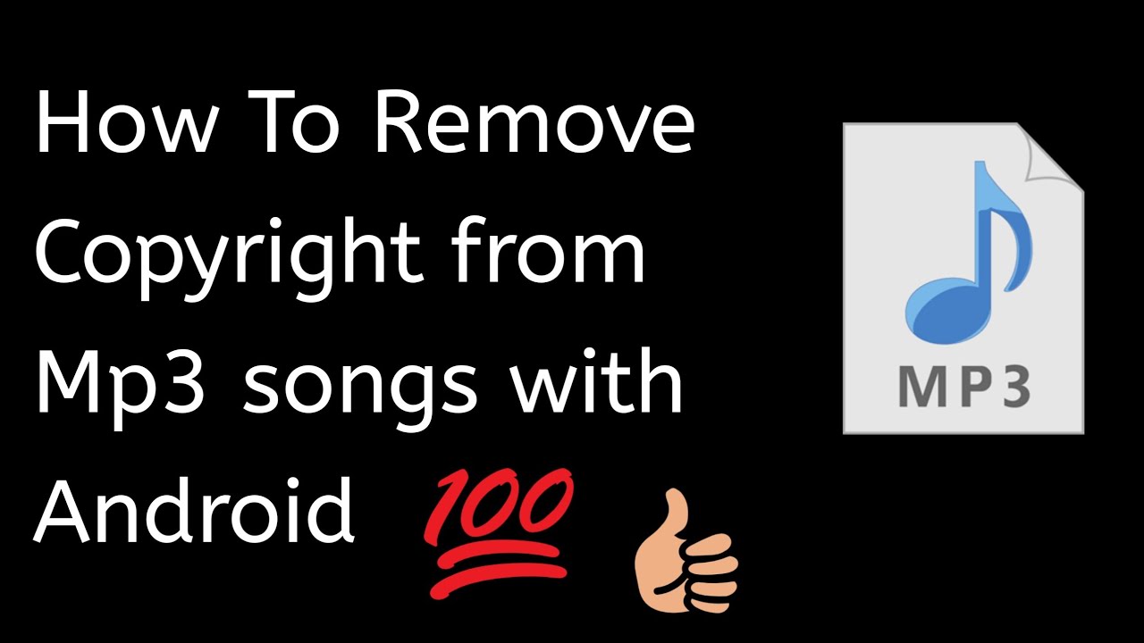 Mp3 Remove Copyright