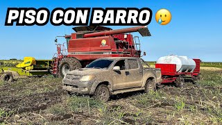 Se LARGO la COSECHA de MAIZ, en el BARRO con la CASE!!