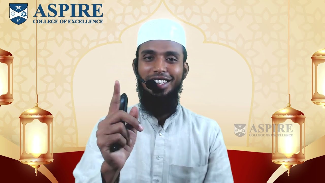 Tamil Tafseer | Episode 22 | Surah : 87. Al - A'la | Aspire College