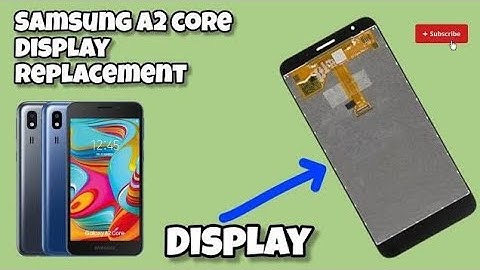 Samsung A2 Core LCD Screen Replacement #samsunga2core #samsung