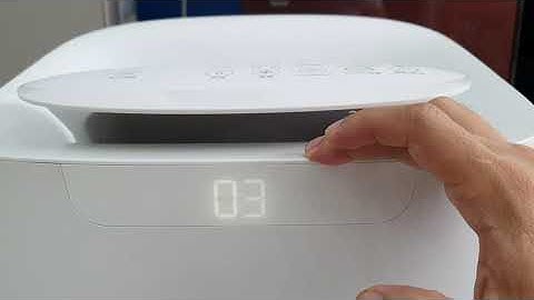 Hướng dẫn thay đổi độ nhậy cảm biến bụi và cả biến mùi cho máy locn không khí Sharp Ki-LS70, Ki-LX75