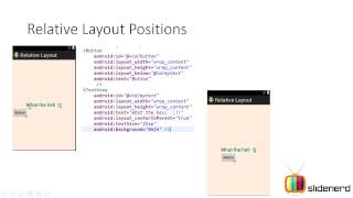 54 Android Application Development Tutorial  Relative Layout Part 4 HD