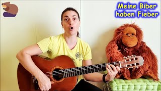 Video thumbnail of "Meine Biber haben Fieber | Kinderlieder zum Mitsingen"